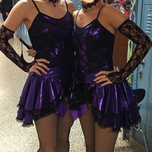 Dance Competition Costume Solo Jazz Musical Theater Halloween Acro Performance - Picture 11 of 11